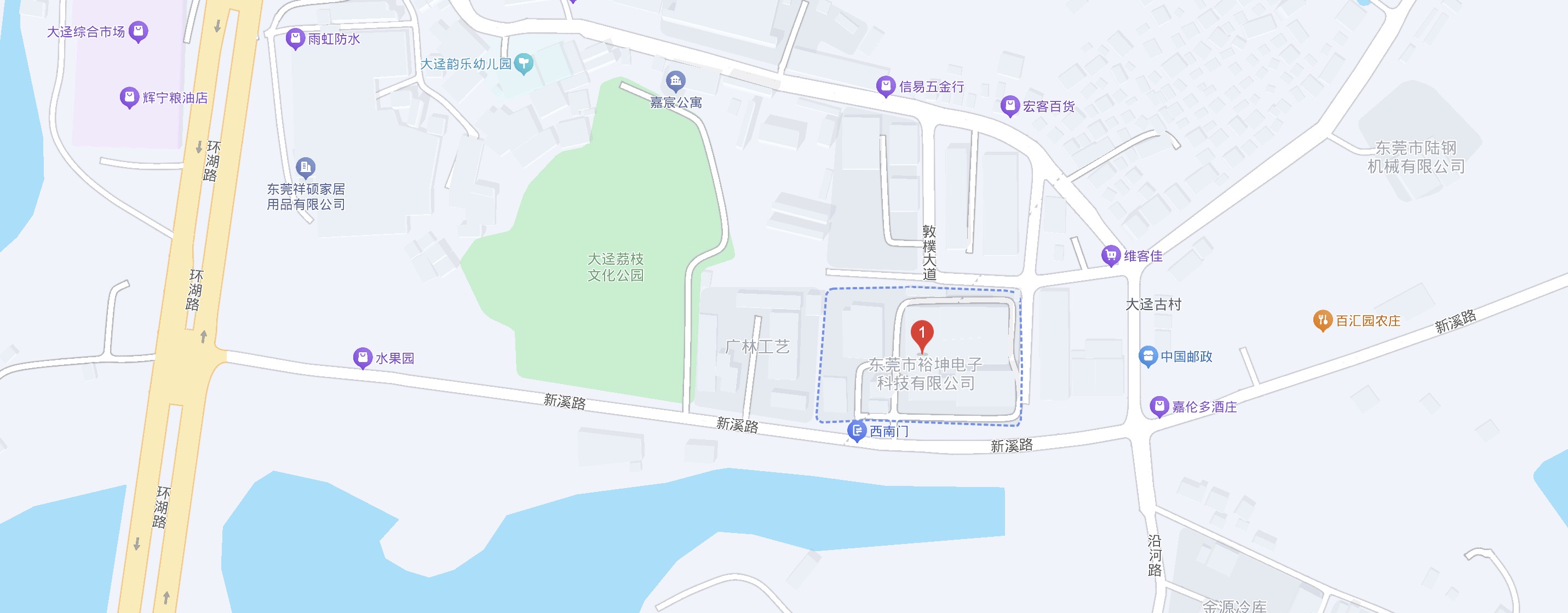公司位置地图